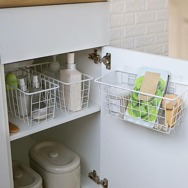 bathroom storage & organization simple style hanging basket iron wall-mounted kitchen punch-towel sto
bathroom storage & organization simple style hanging basket iron wall-mounted kitchen punch-towel sto