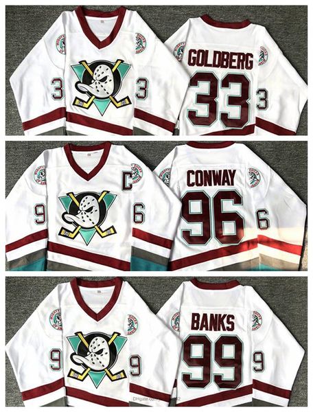 youth kids ccm mighty ducks movie jersey #33 greg goldberg #96 charlie conway #99 adam banks hockey jerseys stitched white quality, Black;red
youth kids ccm mighty ducks movie jersey #33 greg goldberg #96 charlie conway #99 adam banks hockey jerseys stitched white quality, Black;red