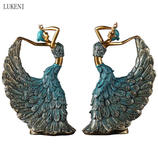 european classical peacock dancer beauty crafts resin ornaments home accessories wedding room decorations
european classical peacock dancer beauty crafts resin ornaments home accessories wedding room decorations