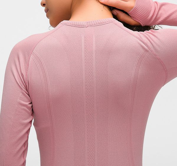 seamless slim fit yoga shirts workout long sleeved shirts women o-neck sports gym fitness with thumb holes workout top, Gray
seamless slim fit yoga shirts workout long sleeved shirts women o-neck sports gym fitness with thumb holes workout top, Gray