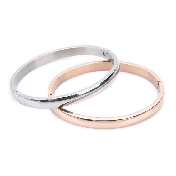 bangle ckysee 1pcs/lot stainless steel bracelet inner diameter is about 50x58mm wide and 6mm women's jewelry diy accessories, Black
bangle ckysee 1pcs/lot stainless steel bracelet inner diameter is about 50x58mm wide and 6mm women's jewelry diy accessories, Black