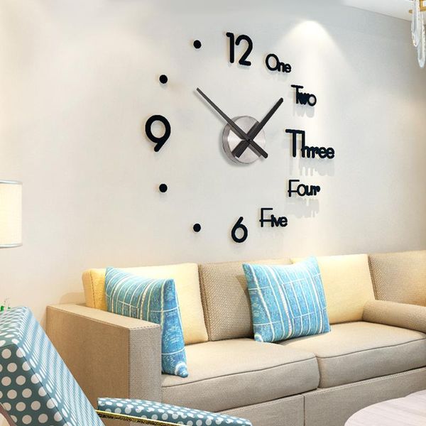 wall clocks diy large clock 3d sticker modern design decorative for home decoration mdj998
wall clocks diy large clock 3d sticker modern design decorative for home decoration mdj998