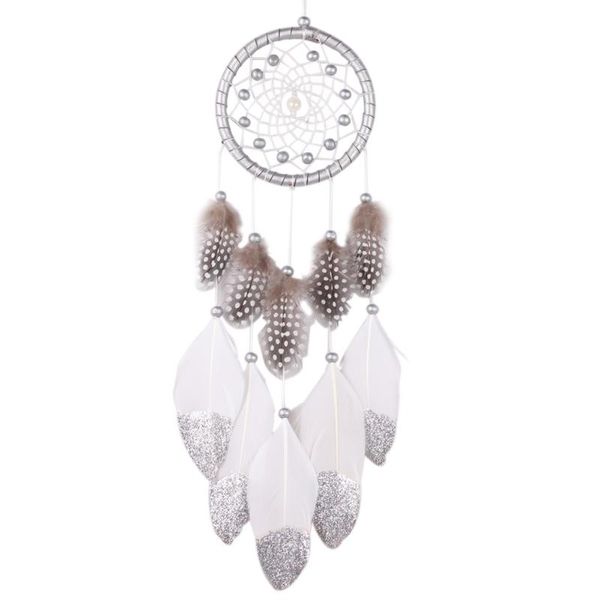 decorative objects & figurines handmade silver bead dream catcher wind chimes style feather pendant dreamcatcher creative car hanging
decorative objects & figurines handmade silver bead dream catcher wind chimes style feather pendant dreamcatcher creative car hanging