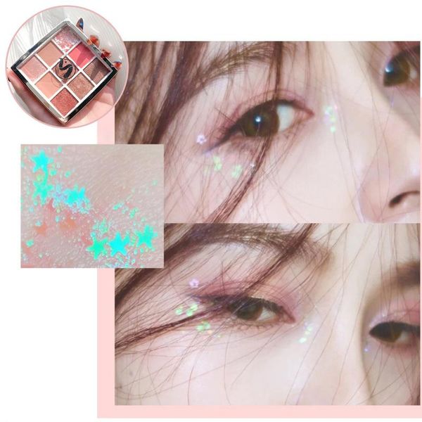 eye shadow 9 color diamond sequins eyeshadow cosmetics tray glitter pearle metallic face clavicle brightening makeup tslm
eye shadow 9 color diamond sequins eyeshadow cosmetics tray glitter pearle metallic face clavicle brightening makeup tslm