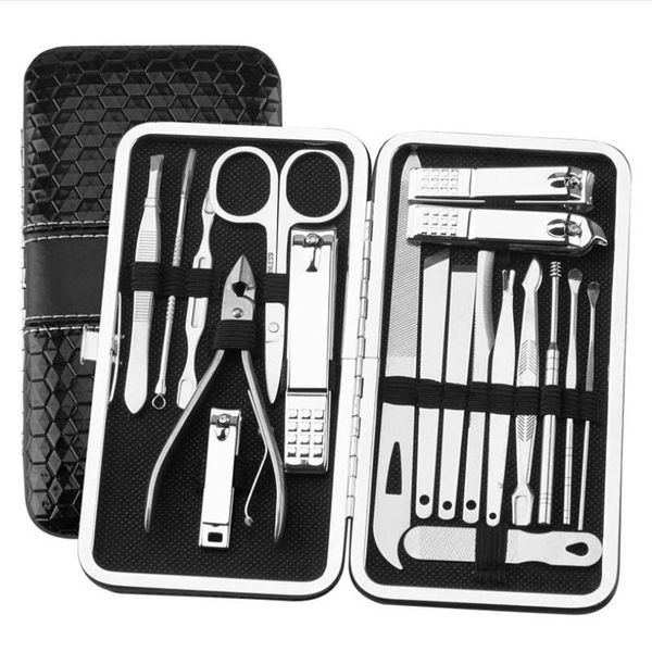 nail art kits 19pcs clipper set pedicure kit stainless steel scissors grooming manicure includes cuticle remover tools with case
nail art kits 19pcs clipper set pedicure kit stainless steel scissors grooming manicure includes cuticle remover tools with case