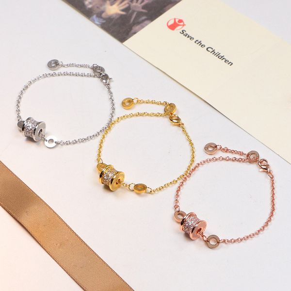 925s chain titanium steel rose gold silver color hand charm bracelet for women fashion jewelry with original box set, Black
925s chain titanium steel rose gold silver color hand charm bracelet for women fashion jewelry with original box set, Black