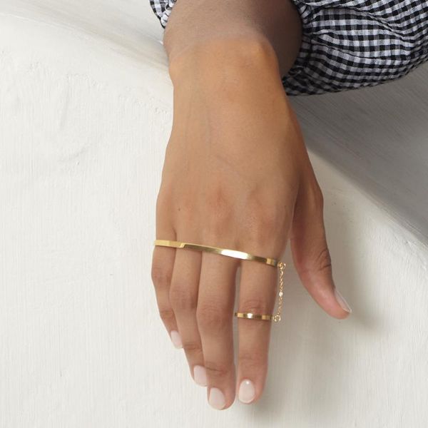 bangle enfashion ring bracelets women's female stainless steel gold color bracelet fashion jewellery 2021 pulseras mujer, Black
bangle enfashion ring bracelets women's female stainless steel gold color bracelet fashion jewellery 2021 pulseras mujer, Black