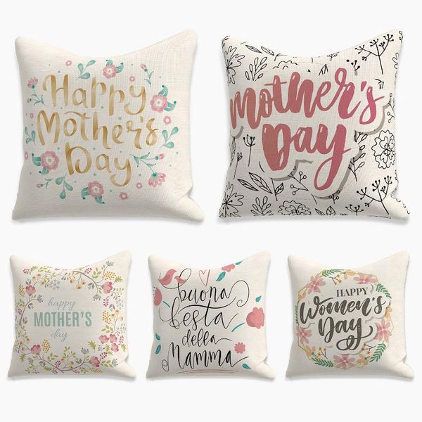 pillow case mother's day english phrases square cushion cover polyester throw pillows cushions for home decor 45x45cm
pillow case mother's day english phrases square cushion cover polyester throw pillows cushions for home decor 45x45cm