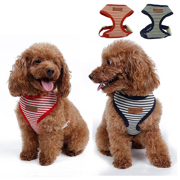 dog collars & leashes foreign trade stripes sailor series pet chest back strap small summer vest harness-11
dog collars & leashes foreign trade stripes sailor series pet chest back strap small summer vest harness-11