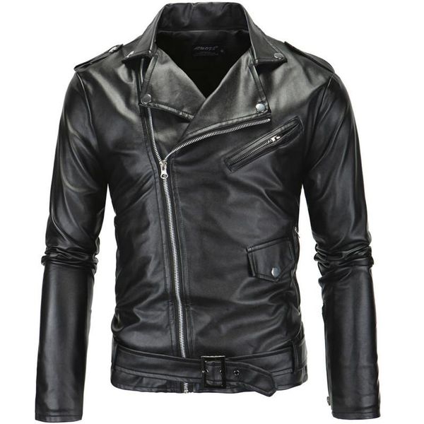 men's fur & faux jackets men fashion pu mens leather coats jacket brand spring style motorcycle male coat, Black
men's fur & faux jackets men fashion pu mens leather coats jacket brand spring style motorcycle male coat, Black