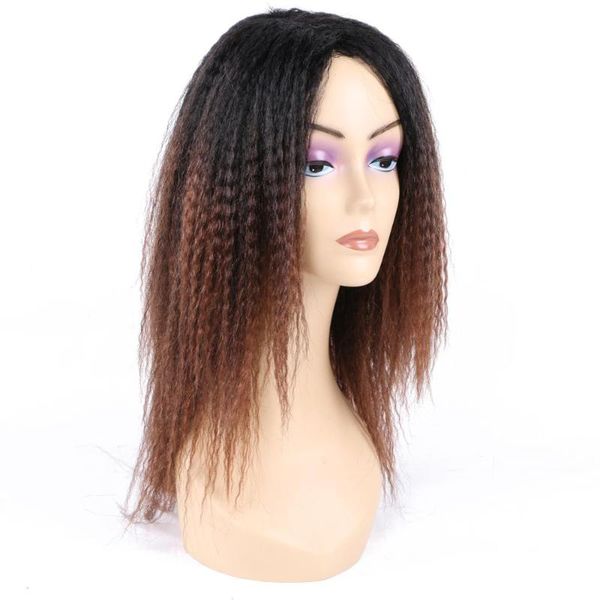 synthetic wigs full star yaki satraight wig kinky coarse straight for black women short ombre hair middle part brown bug
synthetic wigs full star yaki satraight wig kinky coarse straight for black women short ombre hair middle part brown bug