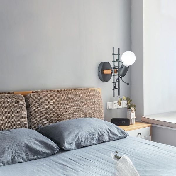 wall lamps simple industrial style retro creative indoor lamp bedside reading corridor light black white green
wall lamps simple industrial style retro creative indoor lamp bedside reading corridor light black white green
