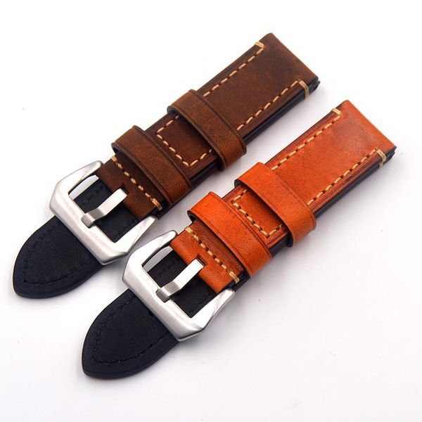 watch bands 20 22 24 26mm vintage genuine leather thick straps watchband for military universal wristband, Black;brown
watch bands 20 22 24 26mm vintage genuine leather thick straps watchband for military universal wristband, Black;brown