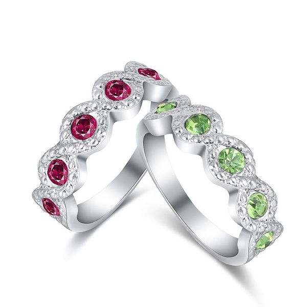 wedding rings elegant bridal zircon ring fashion silver plated for women female party jewelry gifts, Slivery;golden
wedding rings elegant bridal zircon ring fashion silver plated for women female party jewelry gifts, Slivery;golden