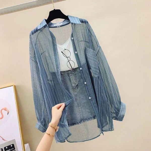 women's jackets women 2021 summer thin coat casual sun protection jacket female fashion loose sunproof clothing ladies long sleeve s158, Black;brown
women's jackets women 2021 summer thin coat casual sun protection jacket female fashion loose sunproof clothing ladies long sleeve s158, Black;brown