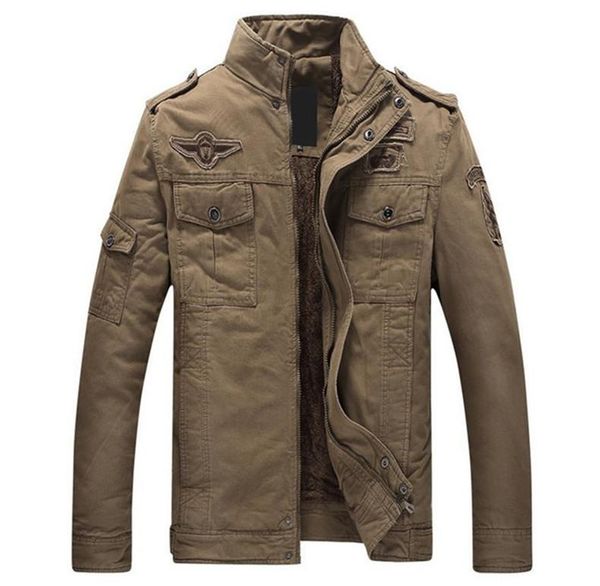 men's jackets warm autumn and winter jacket collar coat casual jacke military plus velvet, Black;brown
men's jackets warm autumn and winter jacket collar coat casual jacke military plus velvet, Black;brown