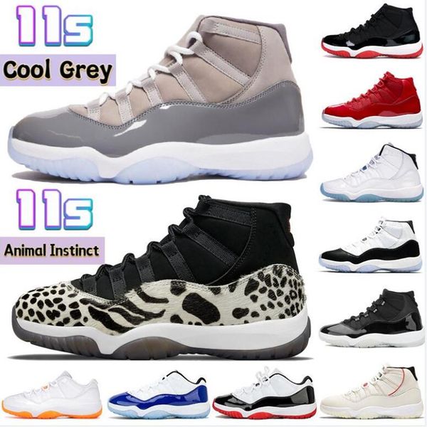 2022 cool grey 11 animal instinct 11s mens basketball shoes 25th anniversary low white bred concord 45 citrus cap and gown men women sneaker
2022 cool grey 11 animal instinct 11s mens basketball shoes 25th anniversary low white bred concord 45 citrus cap and gown men women sneaker