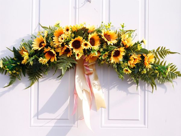 sunflower lintel wreath artificial flower plant summer decoration garland restaurant wedding home decor door window wall hanging
sunflower lintel wreath artificial flower plant summer decoration garland restaurant wedding home decor door window wall hanging