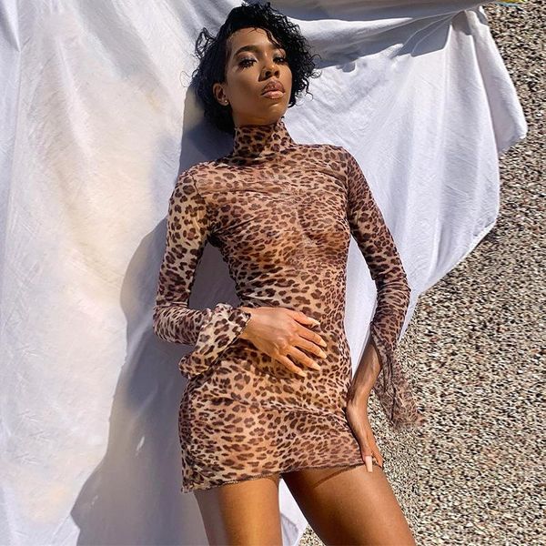 casual dresses dsmtrc 2021 female clothing streetwear women summer long sleeve leopard printed bodycon mesh see through package hip mini dre, Black;gray
casual dresses dsmtrc 2021 female clothing streetwear women summer long sleeve leopard printed bodycon mesh see through package hip mini dre, Black;gray