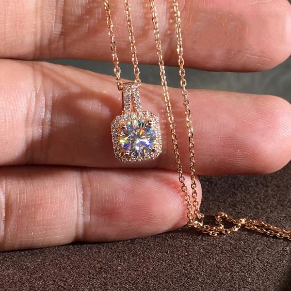 pendant necklaces luxury female white crystal necklace charm rose gold chain for women trendy square zircon wedding, Silver
pendant necklaces luxury female white crystal necklace charm rose gold chain for women trendy square zircon wedding, Silver