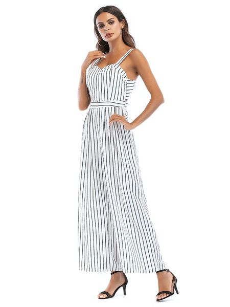 women's jumpsuits & rompers women white striped casual backless one piece loose bodysuit school teacher work clothes plus size summer s, Black;white
women's jumpsuits & rompers women white striped casual backless one piece loose bodysuit school teacher work clothes plus size summer s, Black;white