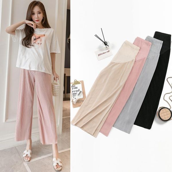 maternity bottoms 1151# pants summer slimming support abdomen elastic waist belly comfy wide leg shorts, White
maternity bottoms 1151# pants summer slimming support abdomen elastic waist belly comfy wide leg shorts, White