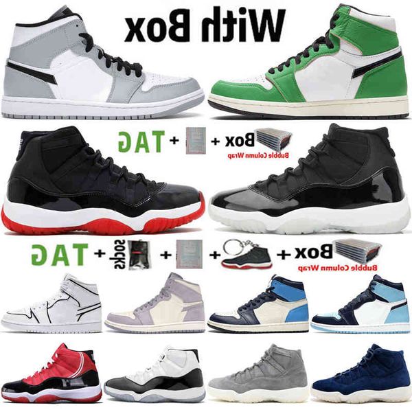 2021 high jumpman 1 lucky green light smoke grey unc 1s mens basketball shoes 11 11s 25th anniversary concord sneakers trainers size 36-47
2021 high jumpman 1 lucky green light smoke grey unc 1s mens basketball shoes 11 11s 25th anniversary concord sneakers trainers size 36-47