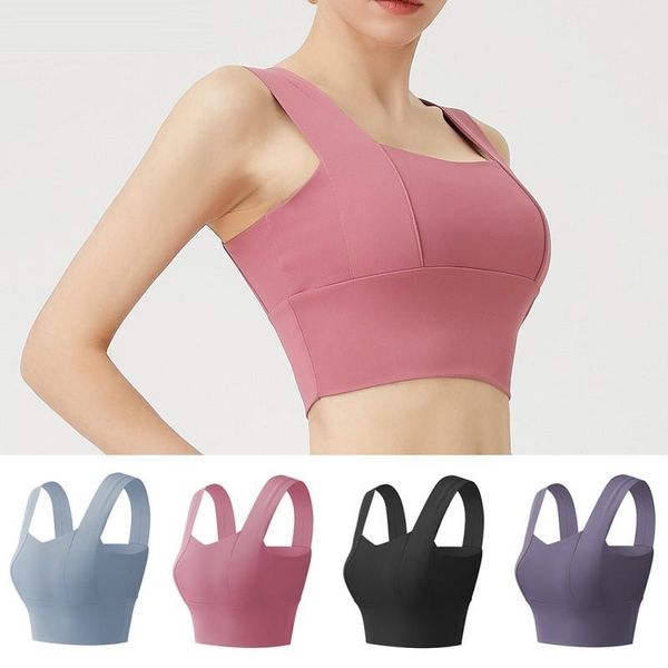 push up sports bra for women gym padded yoga tank wide strap sport fitness women solid yoga bras crop top, White;black
push up sports bra for women gym padded yoga tank wide strap sport fitness women solid yoga bras crop top, White;black