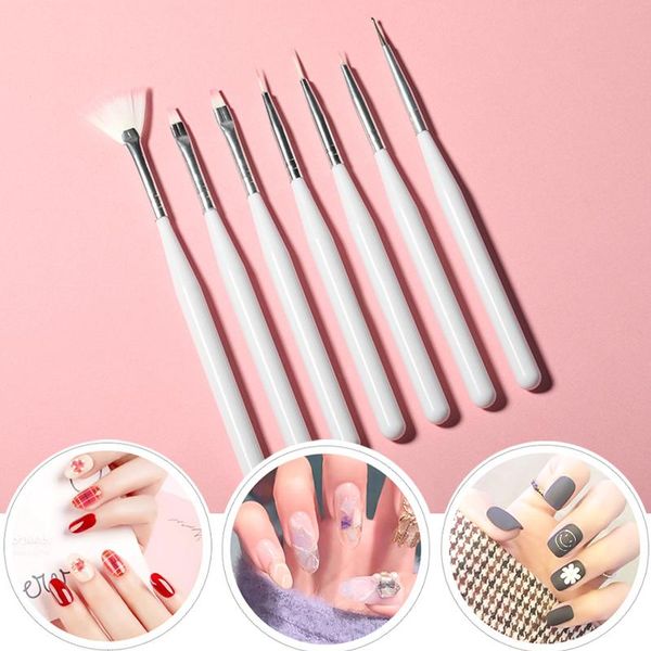 nail art kits 7pcs manicure set acrylic polish brush for embellishment painting design decoration
nail art kits 7pcs manicure set acrylic polish brush for embellishment painting design decoration