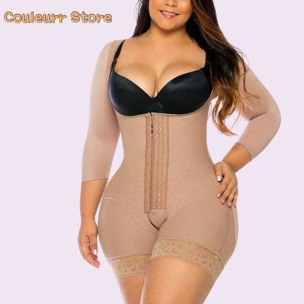 women's shapers corset thigh trimmer shapewear hook and eye closure breast support tummy control fajas long sleeve triangle body shaper, Black;white
women's shapers corset thigh trimmer shapewear hook and eye closure breast support tummy control fajas long sleeve triangle body shaper, Black;white