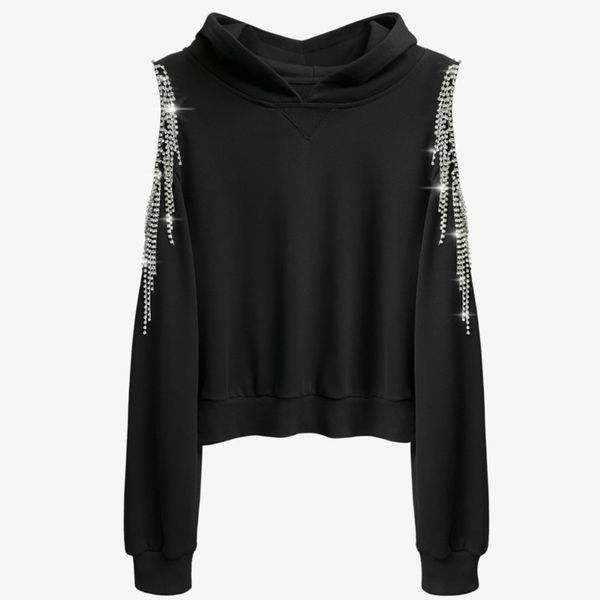 2021 new deat autumn solid color off-shoulder tassel hooded leisure pullover sweater and casual style sports suit 7 9k1n, Gray
2021 new deat autumn solid color off-shoulder tassel hooded leisure pullover sweater and casual style sports suit 7 9k1n, Gray
