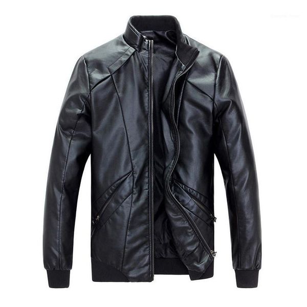 men's fur & faux plus size m-5xl men fashion stand collar leather coat clothing male jacket solid patchwork overcoat selling, Black
men's fur & faux plus size m-5xl men fashion stand collar leather coat clothing male jacket solid patchwork overcoat selling, Black