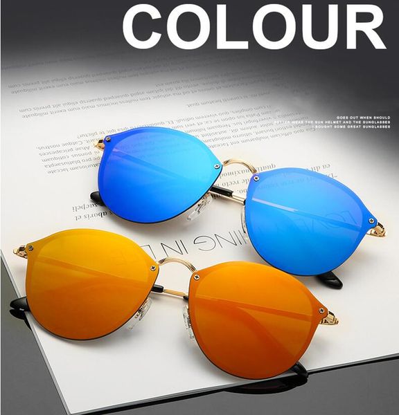 designer sunglasses luxury brand men women fashion color film reflective lens, White;black
designer sunglasses luxury brand men women fashion color film reflective lens, White;black