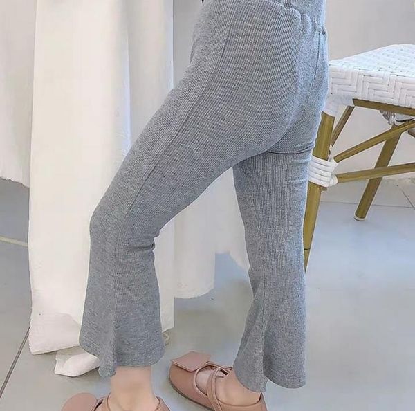 2021 fashion toddler baby girls long pants solid color elastic waist ribbed slim fit flared trousers 1-7years, Blue
2021 fashion toddler baby girls long pants solid color elastic waist ribbed slim fit flared trousers 1-7years, Blue
