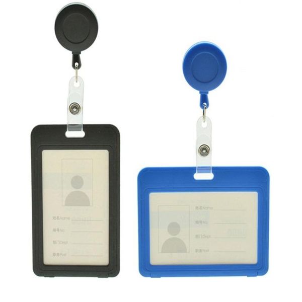 card holders 1set plastic solid color staff work holder id badge name tag business cover pass access sleeve, Brown;gray
card holders 1set plastic solid color staff work holder id badge name tag business cover pass access sleeve, Brown;gray