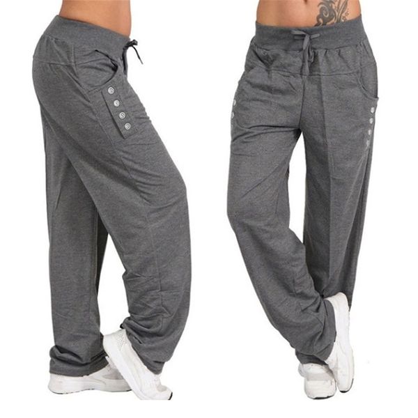 women's pants & capris european and american fall casual women's wear grey black pocket sports loose knit trousers 0zsk, Black;white
women's pants & capris european and american fall casual women's wear grey black pocket sports loose knit trousers 0zsk, Black;white