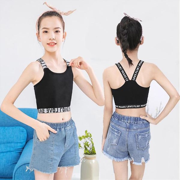 for girls teenager clothes kids crop cotton tank camisole children singlets undershirt teen underwear, Blue
for girls teenager clothes kids crop cotton tank camisole children singlets undershirt teen underwear, Blue