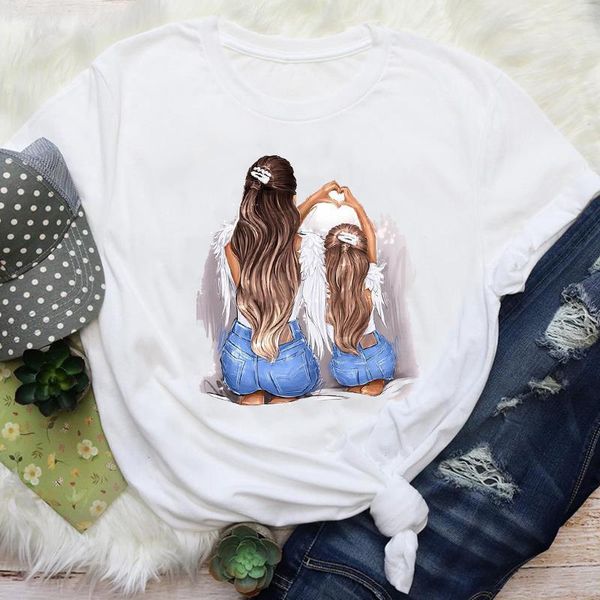 women mom mama girl daughter 90s fashion cute mother love cartoon graphic tees clothes print lady female t shirt t-shirt, White
women mom mama girl daughter 90s fashion cute mother love cartoon graphic tees clothes print lady female t shirt t-shirt, White