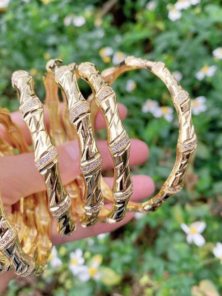 bangle wholesale 18k gold color plated cz bamboo woman arab dubai bracelet jewelry african micronesia accessories, Black
bangle wholesale 18k gold color plated cz bamboo woman arab dubai bracelet jewelry african micronesia accessories, Black