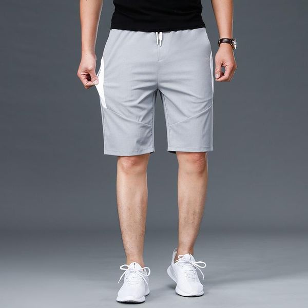men's shorts 2021 summer casual loose fashion breathable thin section elastic waist male brand clothes, White;black
men's shorts 2021 summer casual loose fashion breathable thin section elastic waist male brand clothes, White;black