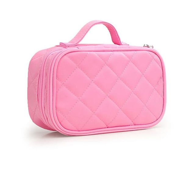 double layers makeup bag waterproof rhomboids travel cosmetic toiletry necessaries bag case organizador maquillaje
double layers makeup bag waterproof rhomboids travel cosmetic toiletry necessaries bag case organizador maquillaje