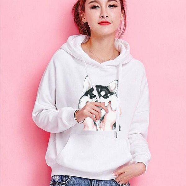 women's hoodies & sweatshirts women husky animal dog print sweatshirt hoodie cartoon shirts man autumn winter funny long sleeve pullov, Black
women's hoodies & sweatshirts women husky animal dog print sweatshirt hoodie cartoon shirts man autumn winter funny long sleeve pullov, Black