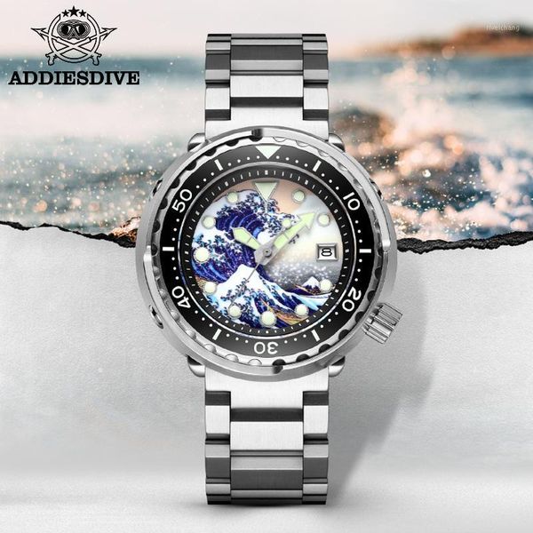 dive wacth men 300m water resistant sapphire glass ceramic bezel automatic nh35 316l stainless steel surf tuna wristwatch wristwatches, Slivery;brown
dive wacth men 300m water resistant sapphire glass ceramic bezel automatic nh35 316l stainless steel surf tuna wristwatch wristwatches, Slivery;brown