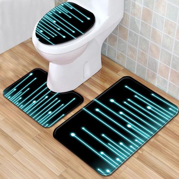 cushion/decorative pillow non-slip absorbent floor mat modern line toilet rloor rug bathroom 3 piece carpet doormat
cushion/decorative pillow non-slip absorbent floor mat modern line toilet rloor rug bathroom 3 piece carpet doormat