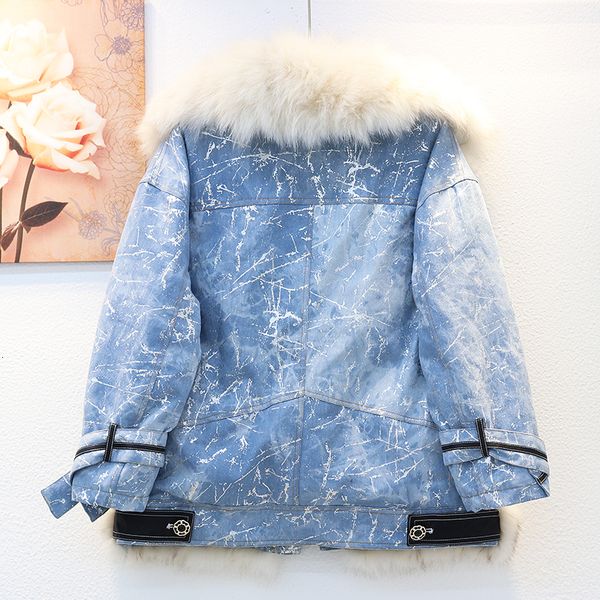natural fox fur collar cotton liner denim coat women fashion winter thick warm jeans jacket female loose outwear chaquetas mujer 7ocd, Black;brown
natural fox fur collar cotton liner denim coat women fashion winter thick warm jeans jacket female loose outwear chaquetas mujer 7ocd, Black;brown
