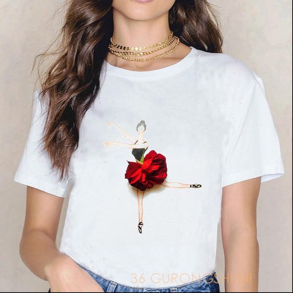 femme harajuku shirt illustration of flowers red rose skirt print t shirt women clothes summmer tshirt, White
femme harajuku shirt illustration of flowers red rose skirt print t shirt women clothes summmer tshirt, White