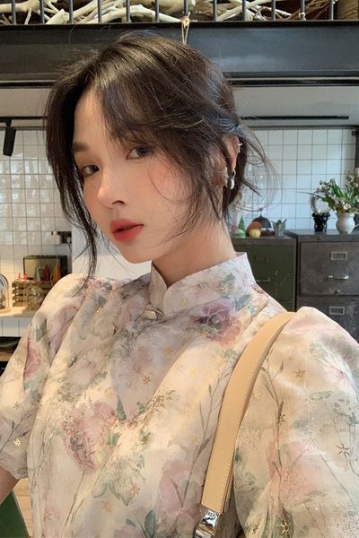 luxury cheongsam mole ~ dign feeling long / short print skirt cheongsam improved drs for women, Blue;red
luxury cheongsam mole ~ dign feeling long / short print skirt cheongsam improved drs for women, Blue;red