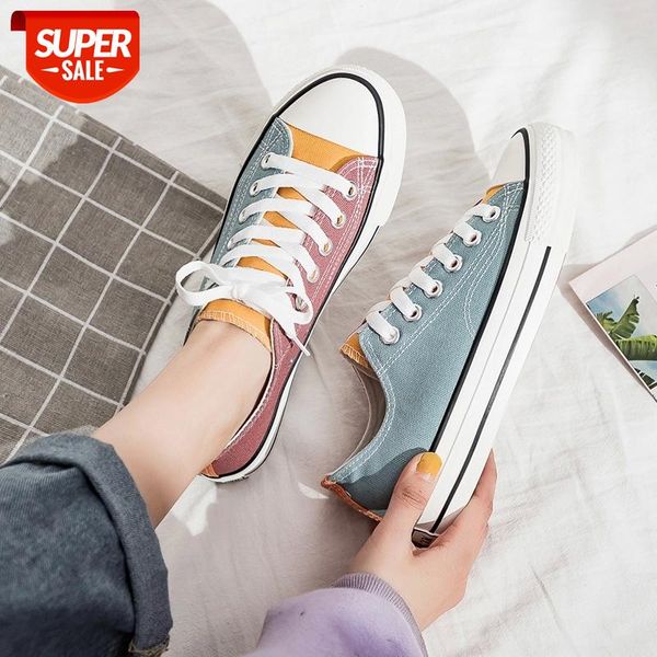 2021 low classic patchwork vulcanized shoes women skateboarding shoes canvas footwear breathable for girls #q20l
2021 low classic patchwork vulcanized shoes women skateboarding shoes canvas footwear breathable for girls #q20l