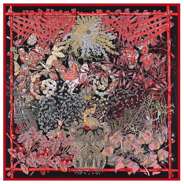 scarves fashion for women 100 twill silk scarf female print 130cm square hijab scarfs ladies luxury bandana shawl wraps girl, Blue;gray
scarves fashion for women 100 twill silk scarf female print 130cm square hijab scarfs ladies luxury bandana shawl wraps girl, Blue;gray