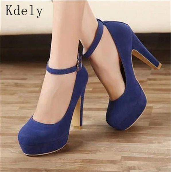 dress shoes women high heels chunky woman buckle strap platform pumps round toe shallow chaussure mujer work plus size 39, Black
dress shoes women high heels chunky woman buckle strap platform pumps round toe shallow chaussure mujer work plus size 39, Black